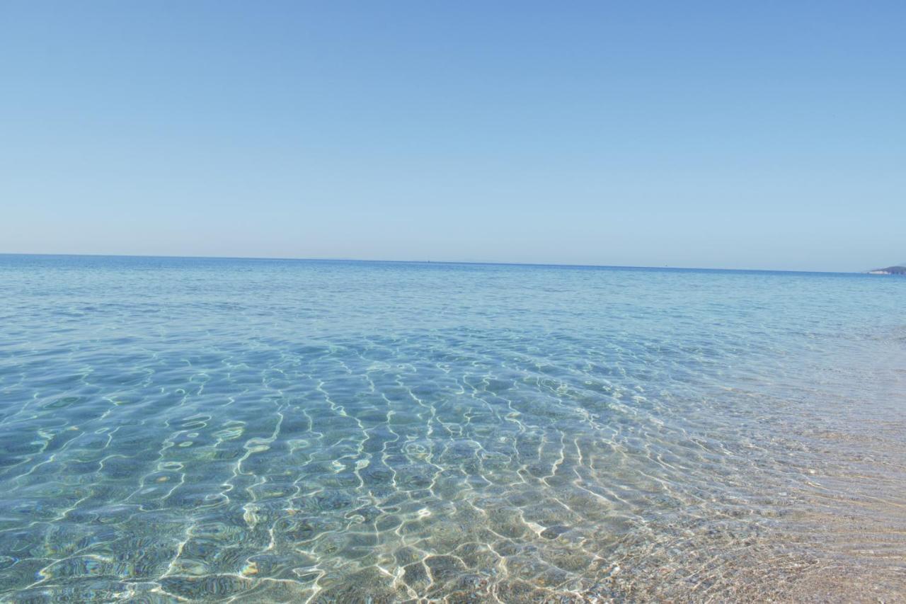 Mirto Beach Hotel & Restaurant Paralia Vrachou Exteriör bild