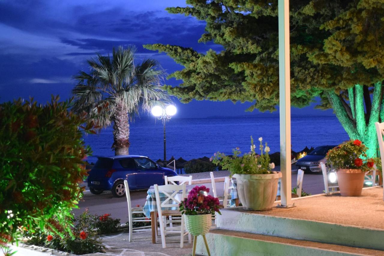 Mirto Beach Hotel & Restaurant Paralia Vrachou Exteriör bild
